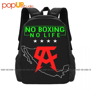 Canelo Alvarez Backpack Large Capacity School Sport Bag