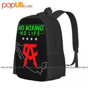 Canelo Alvarez Backpack Large Capacity School Sport Bag