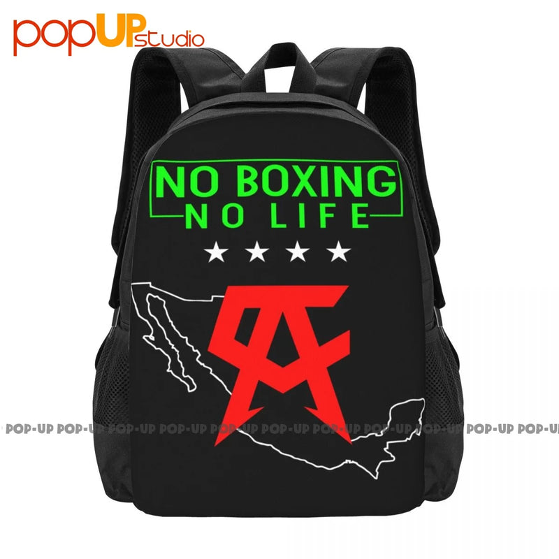 Canelo Alvarez Backpack Large Capacity School Sport Bag