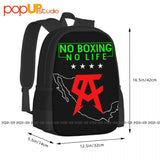 Canelo Alvarez Backpack Large Capacity School Sport Bag