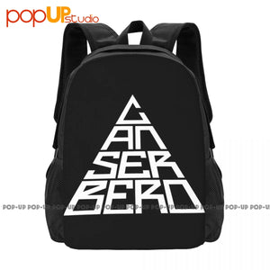 Canserbero Backpack Large Capacity Vintage Portable Storage Bag