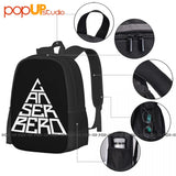 Canserbero Backpack Large Capacity Vintage Portable Storage Bag