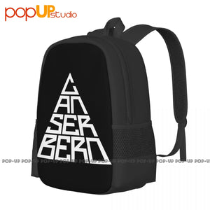 Canserbero Backpack Large Capacity Vintage Portable Storage Bag