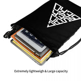 Canserbero Drawstring Bags Gym Bag Bookbag Foldable Large Capacity