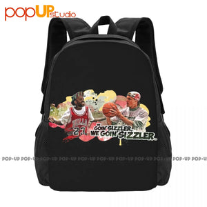 Outdoor Sports Backpack Large Capacity Print Style Running Bag