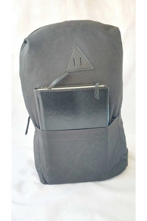 Canvas Backpack - School Bag Women Men Unisex Waterproof Zipper