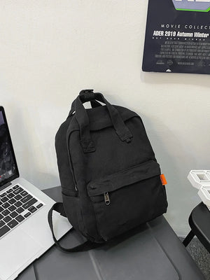 Canvas Backpack Big School Backpack Women Trending School Bags for Girls