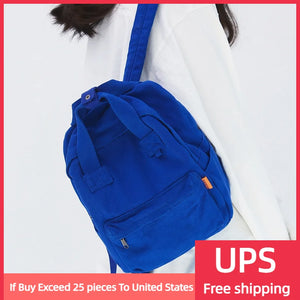 Canvas Backpack Big School Backpack Women Trending School Bags for Girls