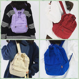 Canvas Backpack Big School Backpack Women Trending School Bags for Girls