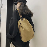 Canvas Backpack for Boys and Girls Vintage Multi-functional Backpack