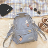 Canvas Backpack School Bags Students Women Backbag Travel Daypacks