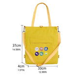 Canvas Backpack School Bookbag Travel Tote Daypack Shoulder Bags