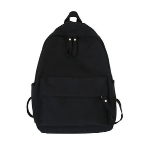 Canvas Backpacks Women Waterproof Shoulder Bag for Teenager Girls