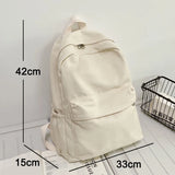 Canvas Backpacks for Women School Bags for Teenager Girls Laptop Backpack