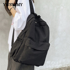 Canvas Backpacks for Women School Bags for Teenager Girls Laptop Backpack