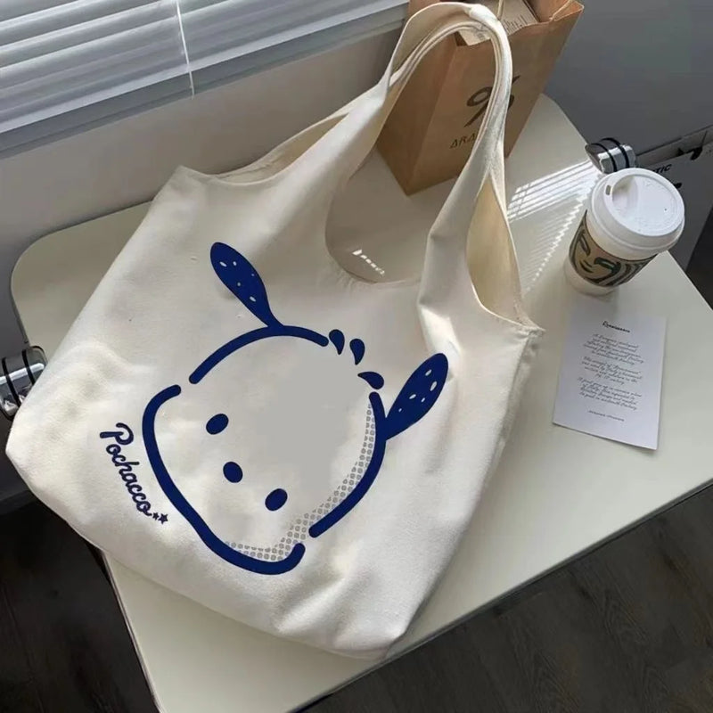 Large Capacity Schoolgirl Shoulder Bag Handbag Makeup Bag Junior High