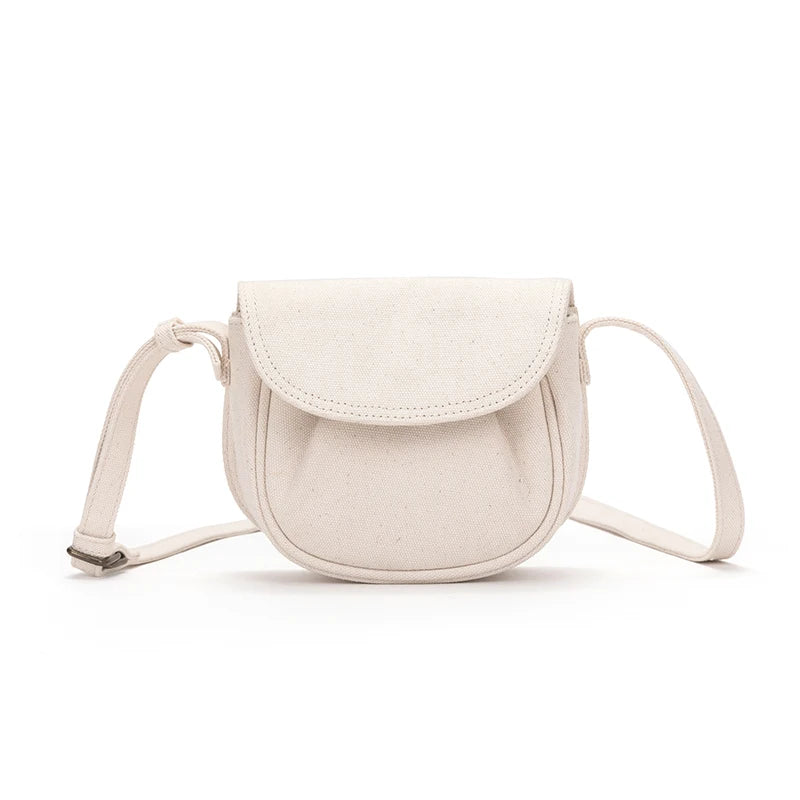 Japanese Fabric One Shoulder Saddle Bag
