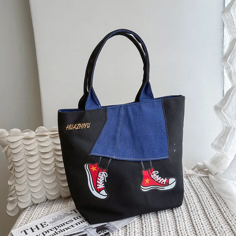 Large Capacity Harajuku Shoulder Bag for Women