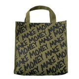 Vintage Canvas Shoulder Bag Zipper Handbag