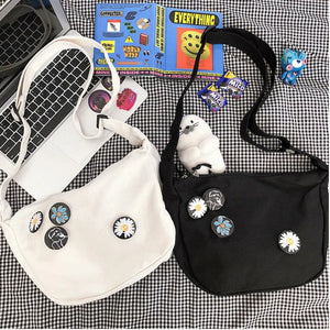 Daisy Messenger Bag Large Capacity Japanese Harajuku Shoulder Bag