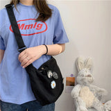 Daisy Messenger Bag Large Capacity Japanese Harajuku Shoulder Bag