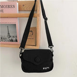 Solid Shoulder Bag Lightweight Small Phone Messenger Bag