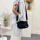 Solid Shoulder Bag Lightweight Small Phone Messenger Bag