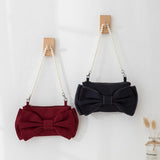Pearl Hand Bag Shoulder Bag Big Bow Underarm Bag
