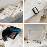 Canvas Crossbody Bag Women Handbag Shoulder Messenger School Bag