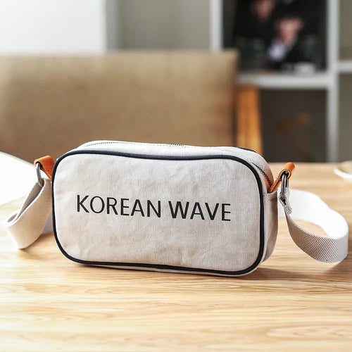 Canvas Messenger Bag Multi-function Phone Packet Small Bag Women Shoulder Bags