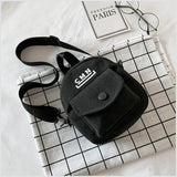 Canvas Bag Women's Student Net Red Shoulder Bag All-match Messenger Bag