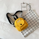 Canvas Bag Women's Student Net Red Shoulder Bag All-match Messenger Bag