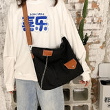 Women's Large Capacity Canvas Messenger Bag