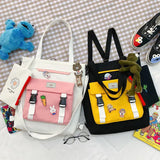 Zipper Shoulder Bags Female Reusable Shopper Tote Ladies Eco Shopping Bags