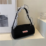 Vintage Canvas Women's Shoulder Bag