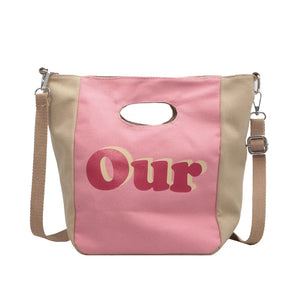 Women's Canvas Tote Bag Shoulder Crossbody Purse Handbag