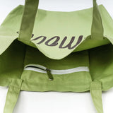 Canvas Bags Shopping Reusable Foldable Shoulder Bag Casual Tote Bag