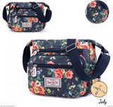 Womens Crossbody Waterproof Nylon Shoulder Bags