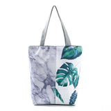 Landscape Print Women's Shoulder Bag Handbag High Capacity Shopping Tote