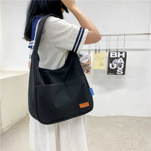 Canvas Shoulder Bag Women's Handbag Big Capacity Totes
