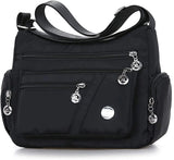 Canvas Crossbody Bag Women Casual Handbag Shoulder Nylon Lightweight Waterproof