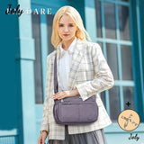 Canvas Shoulder Handbag for Women Crossbody Satchel Phone Bag