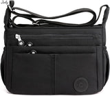 Canvas Shoulder Handbag for Women Crossbody Satchel Phone Bag