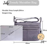 Canvas Shoulder Handbag for Women Crossbody Satchel Phone Bag