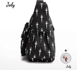 Women's Waterproof Messenger Bag Satchel Shoulder Nylon Bag