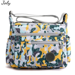 Women's Waterproof Messenger Bag Satchel Shoulder Nylon Bag