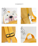 Cartoon Bear School Bag for Kids, Kindergarten Backpack
