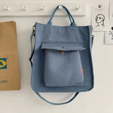 Canvas Corduroy Crossbody Shoulder Bags for Women Girls