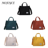 Canvas Crossbody Bags Small Solid Lady Shoulder Handbags Totes for Women