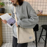 Canvas Crossbody Bags Small Solid Lady Shoulder Handbags Totes for Women